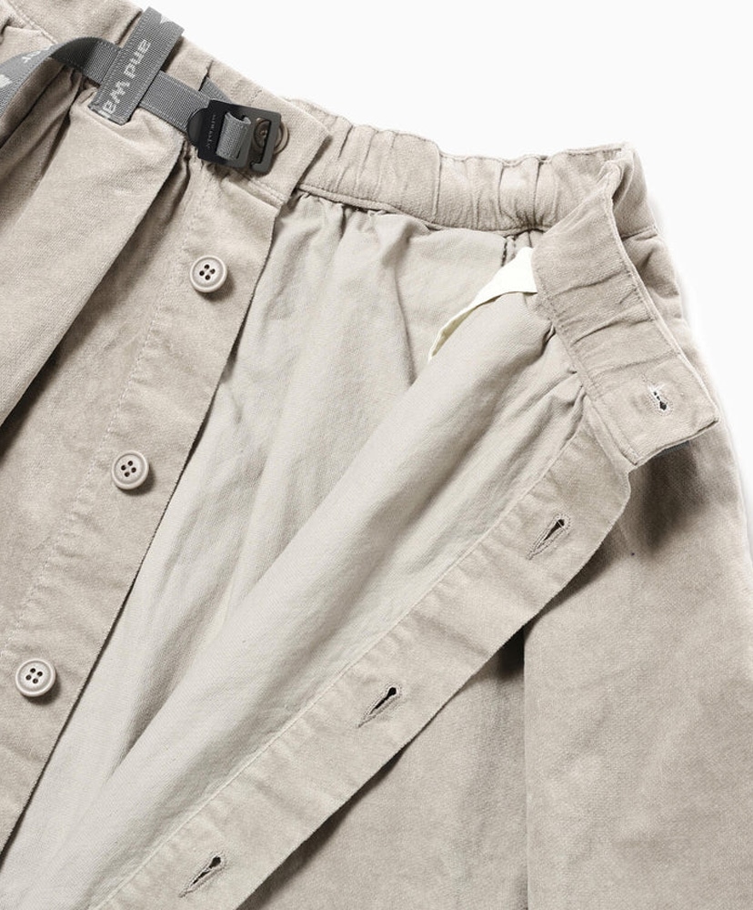 Moleskin Skirt (W) L.Gray/ライトグレー WM(WOMEN)