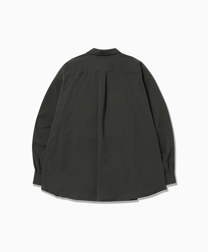 Light W Cloth Shirt Charcoal/チャコール L(MEN)
