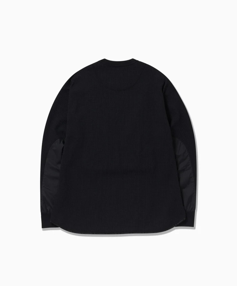 PE Waffle LS T Black/ブラック WM(WOMEN)