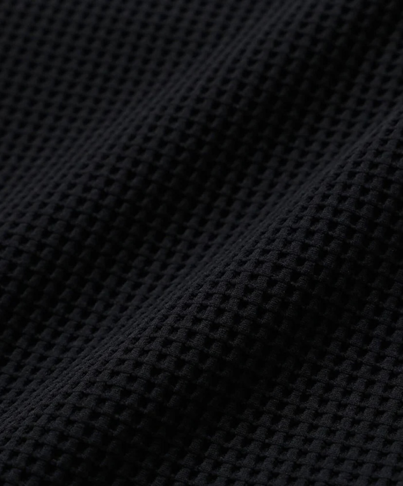 PE Waffle LS T Black/ブラック WM(WOMEN)