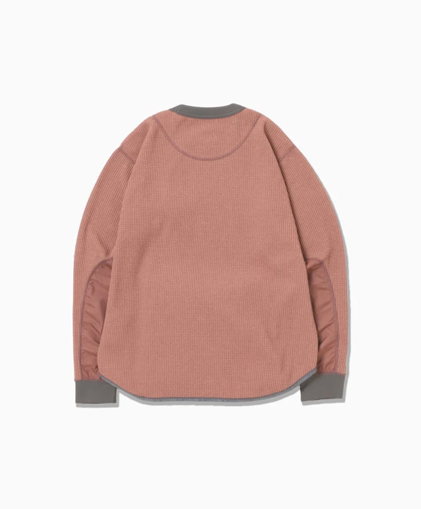PE Waffle LS T White/ホワイト WM(WOMEN)