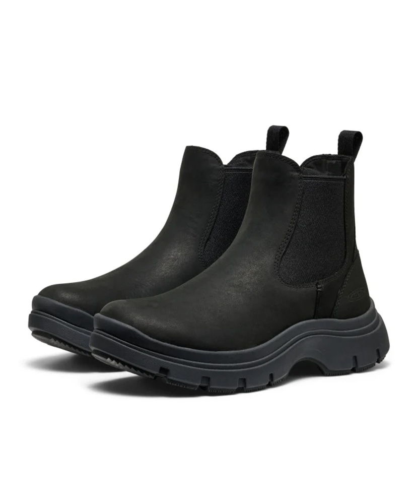 Women's Kosa Chelsea Boot Black×Black/ブラック×ブラック 23cm