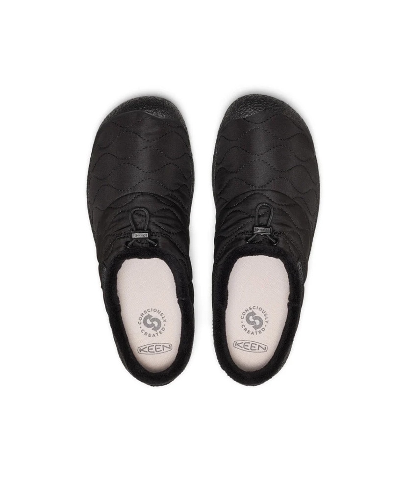 Men's Howser III Slide Slip-on Black Quilted/ブラックキルティッド 28cm