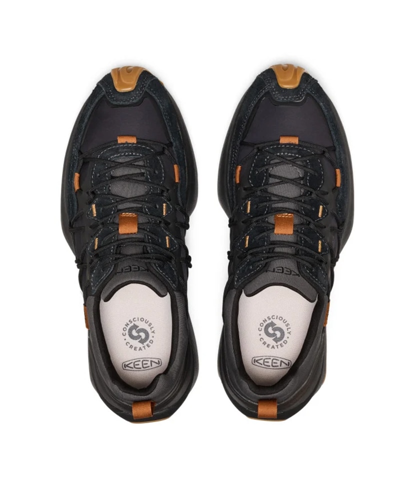 Men's Uneek Trekker Black×Keen Maple/ブラック×キーンメープル 28cm