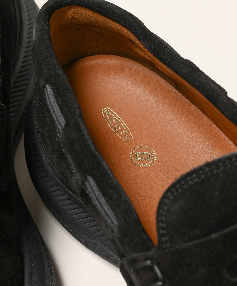 LOFTMAN別注 50th UNEEK Loafer WK Black×Black/ブラック×ブラック 28cm