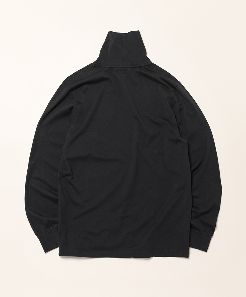 Men's Carefree Unshrinkable Turtleneck Black/ブラック L(MEN)
