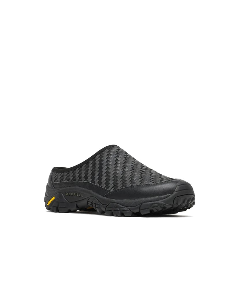 Moab 2 Slide Leather Woven (Unisex) Black×Beluga/ブラック×ベルーガ 26cm