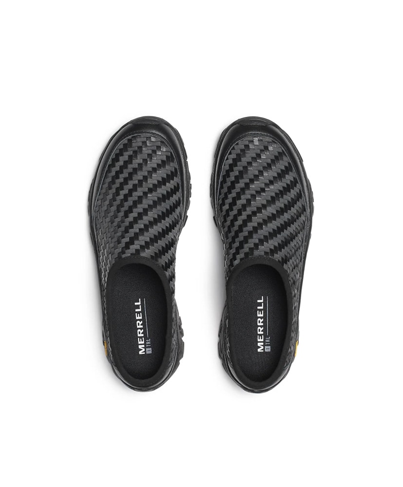 Moab 2 Slide Leather Woven (Unisex) Black×Beluga/ブラック×ベルーガ 26cm
