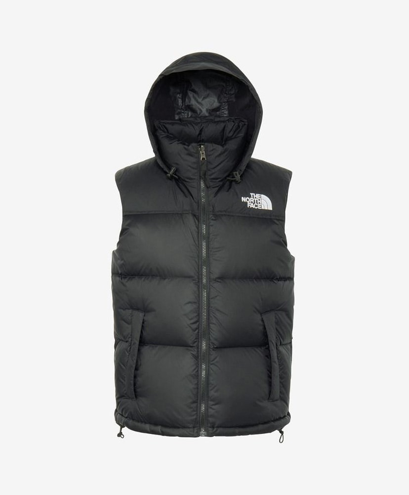 Nuptse Vest (Women's) K/ブラック L(WOMEN)