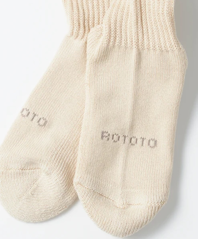 Organic Daily 3Pack Mini Crew Socks Ivory/アイボリー M(25-27cm)