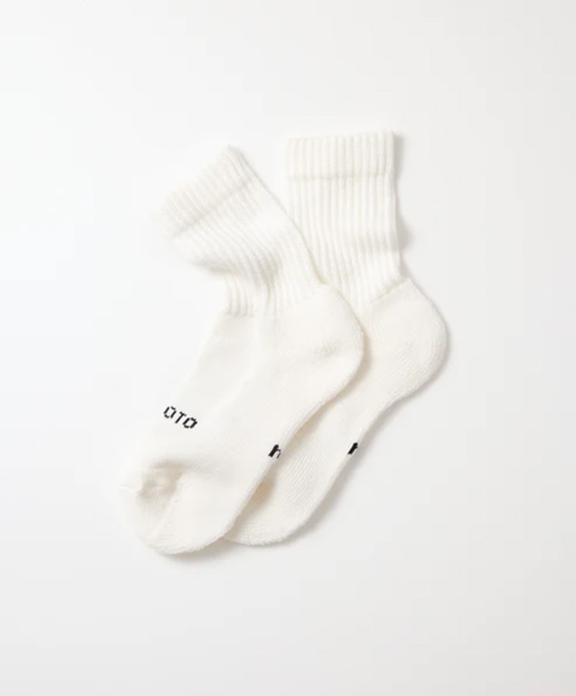 Organic Daily 3Pack Mini Crew Socks White/ホワイト M(25-27cm)