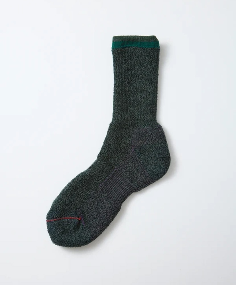 Double Face Merino Pile Socks D.Green/ダークグリーン M(25-27cm)