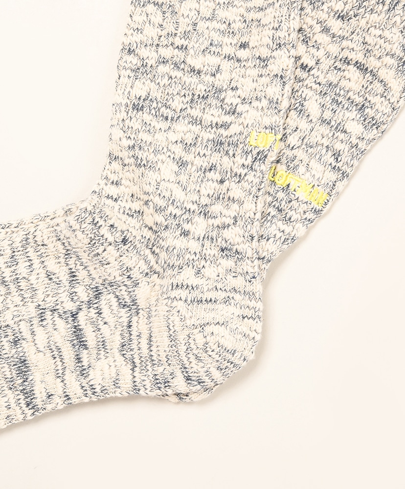 50th Slub Socks Navy/ネイビー M