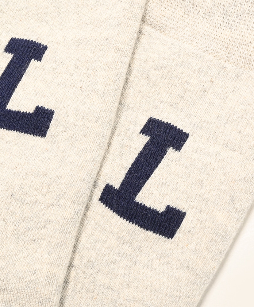 50th L Logo Socks Gray/グレー M
