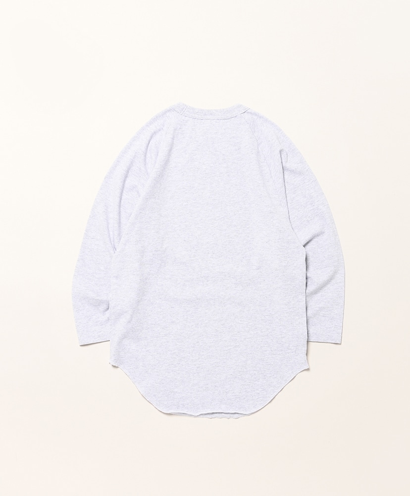 3/4 Baseball Tee Solid Ash/アッシュ S(WOMEN)