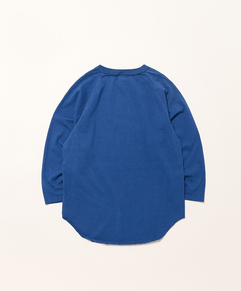 3/4 Baseball Tee Solid Dark Indigo / ダークインディゴ S(WOMEN)