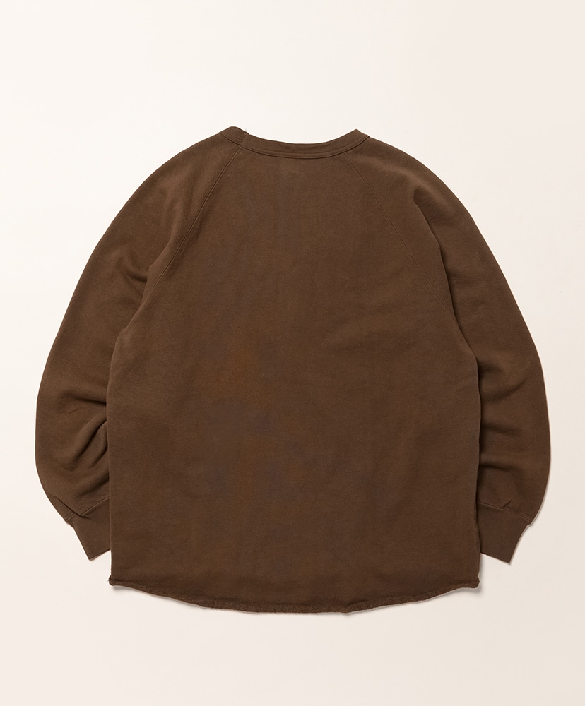 13oz Crew Sweat Shirt Dark Brown/ダークブラウン L(MEN)