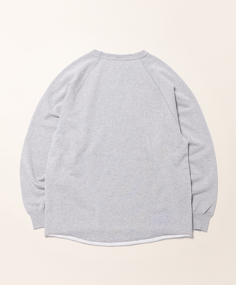 13oz Crew Sweat Shirt H.Grey/ヘザーグレー L(MEN)