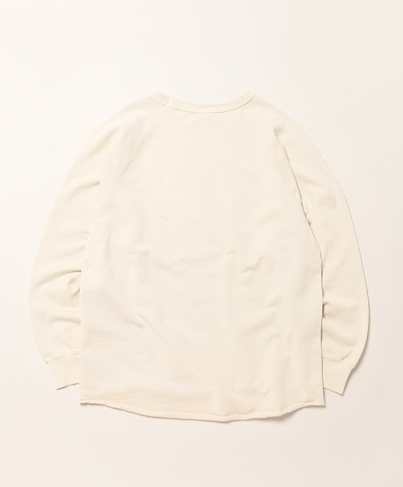 13oz Crew Sweat Shirt Ivory/アイボリー L(MEN)