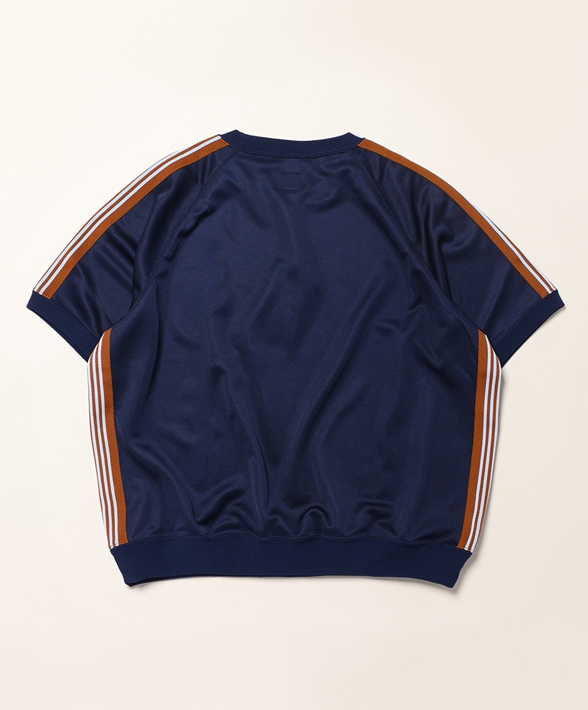 LOFTMAN別注 50th S/S Track Crew Neck Shirt Poly Smooth Navy/ネイビー L(MEN)