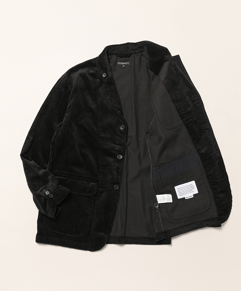 Loiter Jacket - Cotton 4.5W Corduroy Black/ブラック M(MEN)