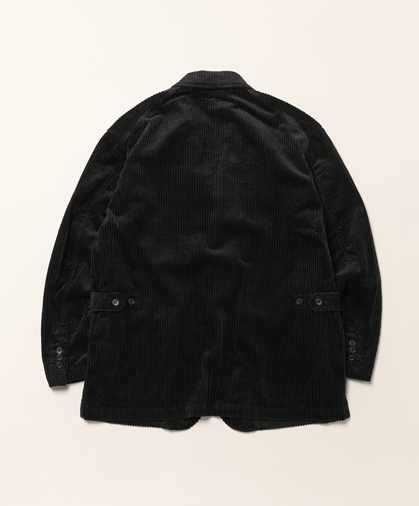 Loiter Jacket - Cotton 4.5W Corduroy Black/ブラック M(MEN)