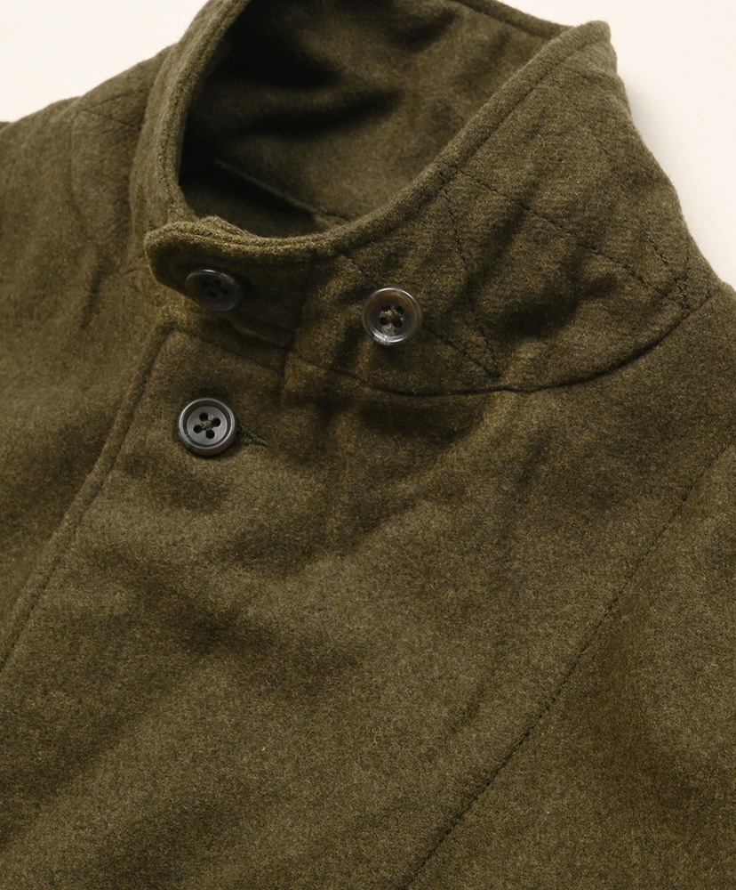 Loiter Jacket Poly Wool Heavy Flannel Olive/オリーブ M(MEN)