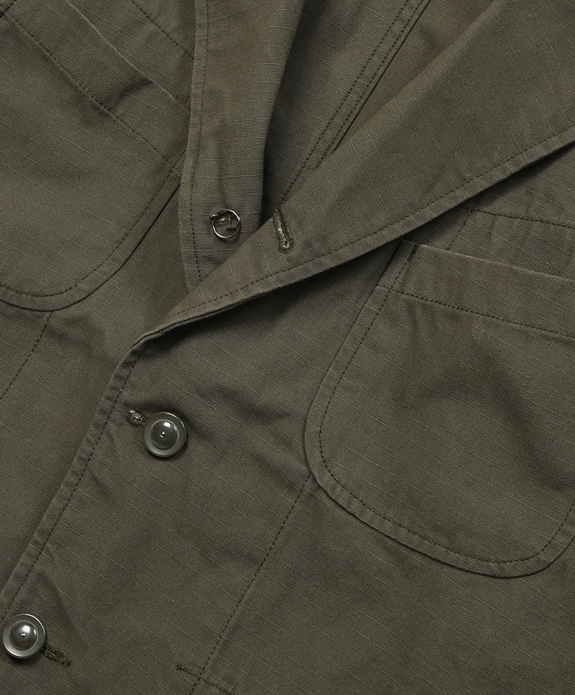 Bedford Jacket - Heavyweight Cotton Ripstop Olive/オリーブ L(MEN)