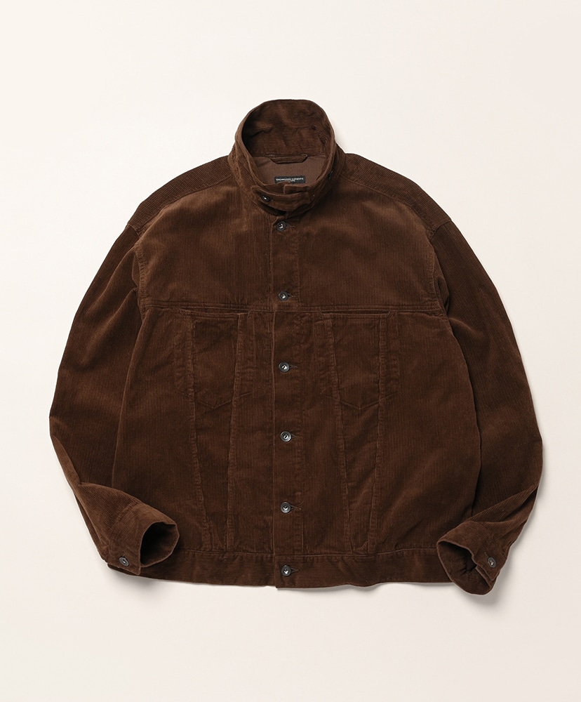 Type 5 Jean Jacket - Cotton 12W Corduroy Dk. Brown/ダークブラウン L(MEN)