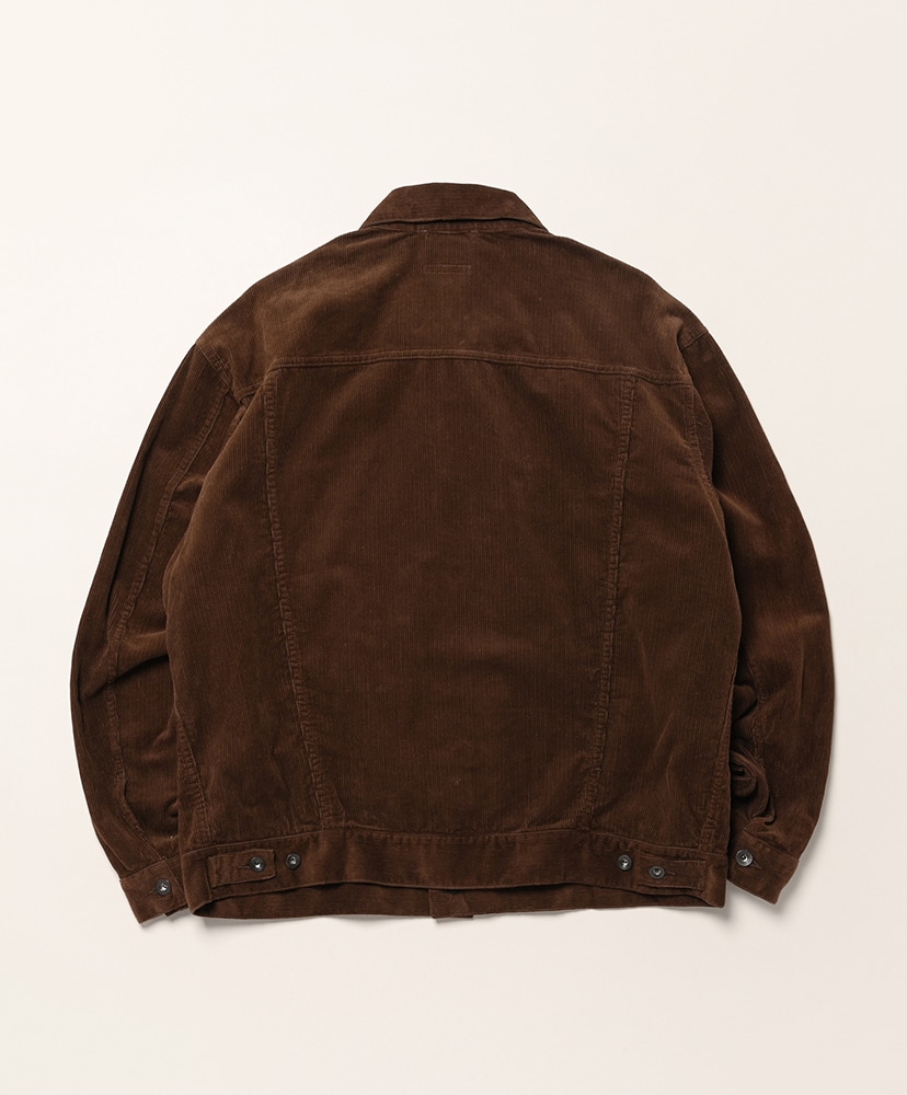 Type 5 Jean Jacket - Cotton 12W Corduroy Dk. Brown/ダークブラウン L(MEN)
