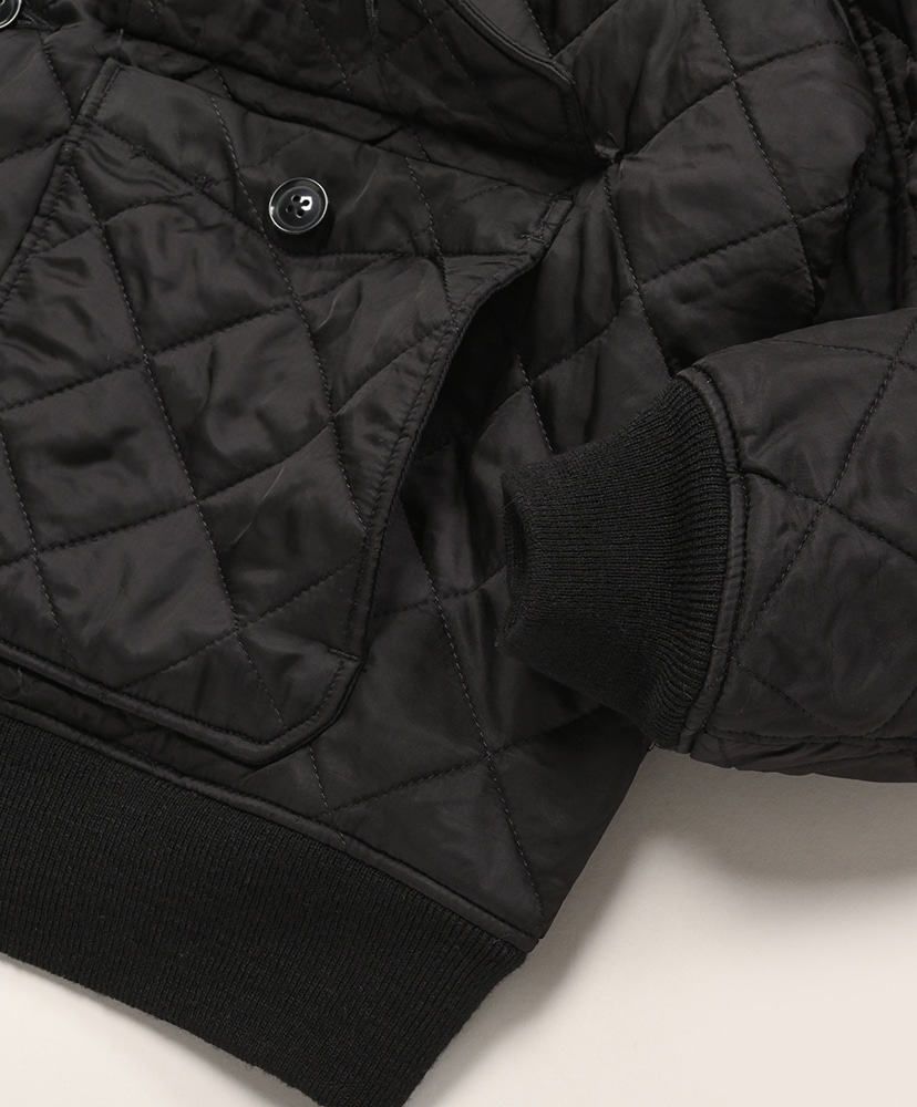 A-1 Jacket - Polyester Diamond Quilt Black/ブラック M(MEN)