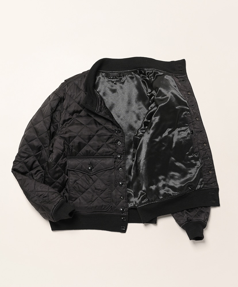 A-1 Jacket - Polyester Diamond Quilt Black/ブラック M(MEN)