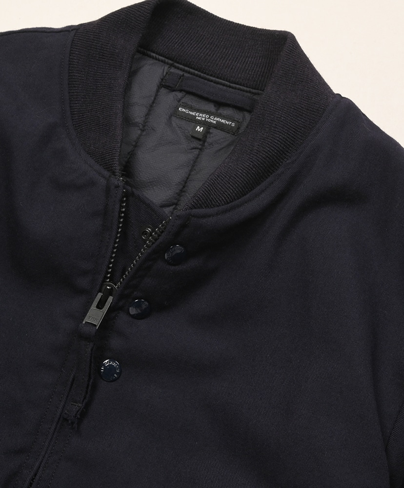 Aviator Jacket - Wool Uniform Serge Dark Navy/ダークネイビー M(MEN)