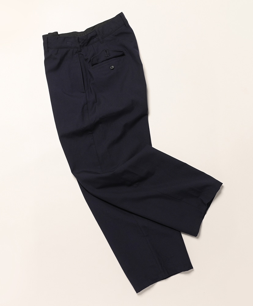 Officer Pant - Wool Uniform Serge Dk.Navy/ダークネイビー M(MEN)