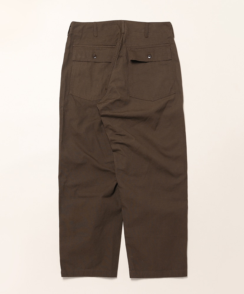 Fatigue Pant - Heavyweight Cotton Ripstop Dk.Brown/ダークブラウン L(MEN)