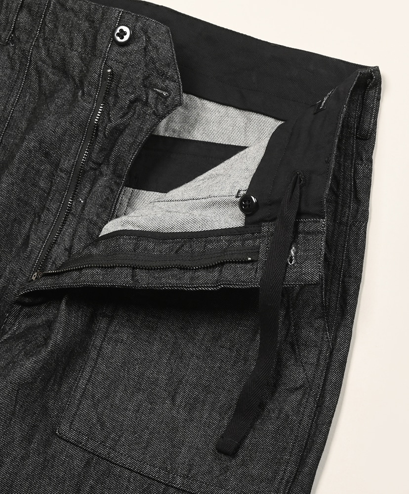 Fatigue Pant Cotton Cone Denim Black/ブラック L(MEN)