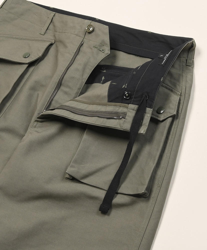 Norwegian Army Pant - Cotton Double Cloth Olive/オリーブ L(MEN)