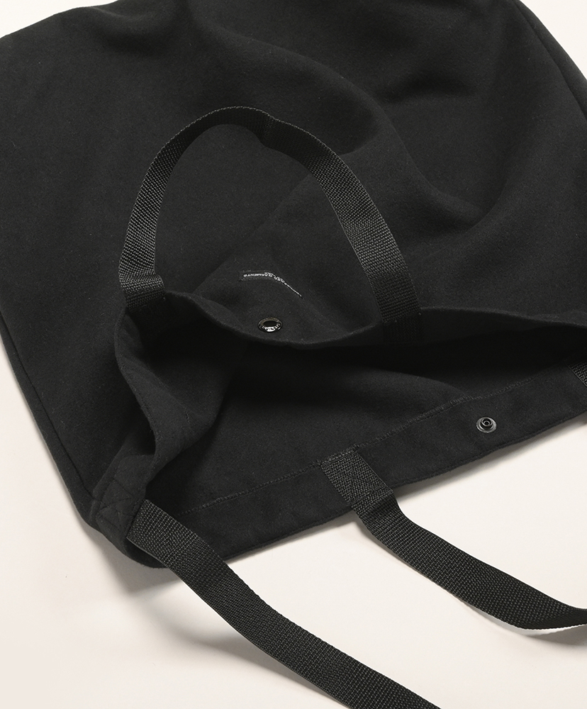 Carry All Tote - Polyester Fake Melton Black/ブラック ONE