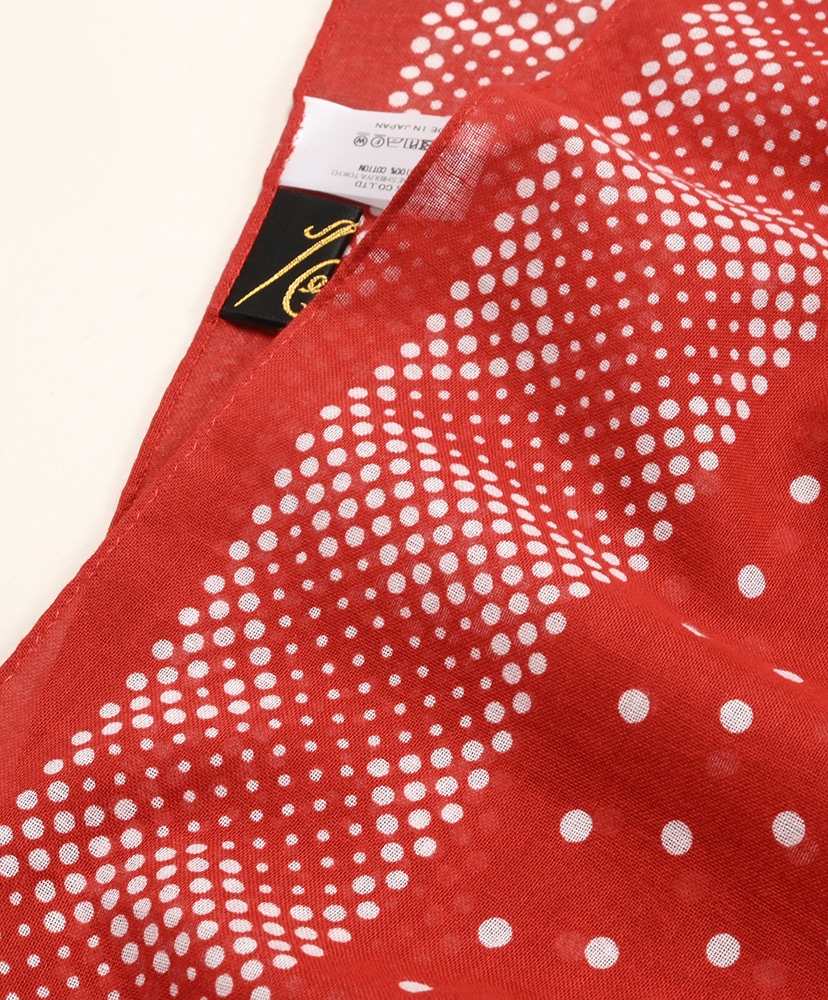 Stole - Cotton Gauze Red/レッド ONE