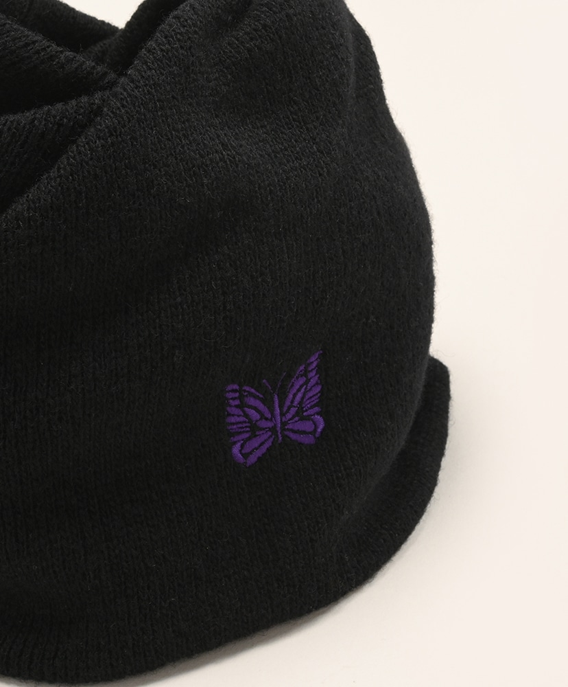 Neck Warmer - Shetland Wool Black/ブラック ONE