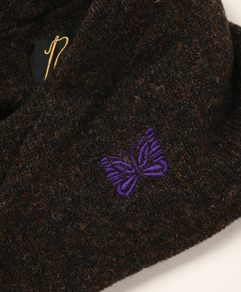 Neck Warmer - Shetland Wool Umber/アンバー ONE