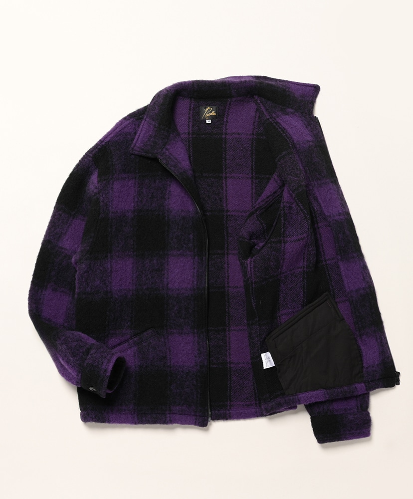 Swing Jacket - Wool Shaggy Purple/パープル L(MEN)