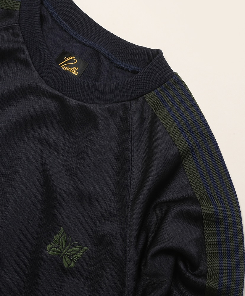 Track Crew Neck Shirt - Poly Smooth Navy/ネイビー 1(WOMEN)