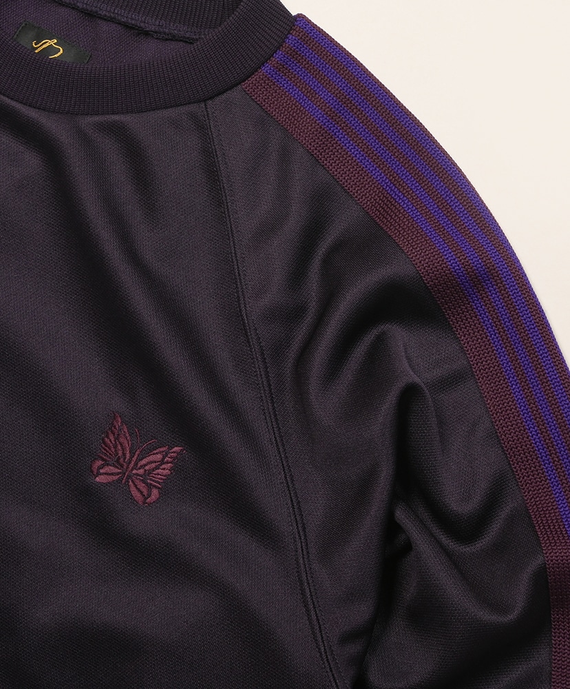 Track Crew Neck Shirt - Poly Smooth Purple/パープル 1(WOMEN)