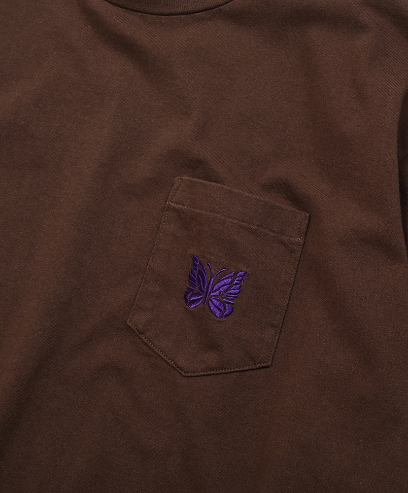 L/S Pocket Tee - Cotton Jersey Dk.Brown/ダークブラウン L(MEN)