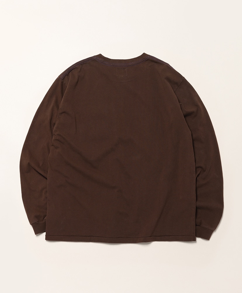 L/S Pocket Tee - Cotton Jersey Dk.Brown/ダークブラウン L(MEN)