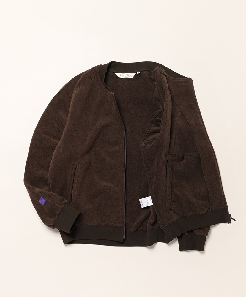 Between Jacket - Poly Fleece Brown/ブラウン L(MEN)