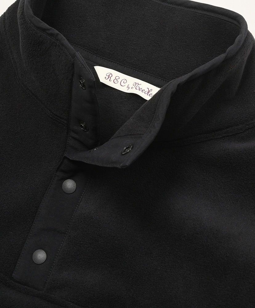 Between Snap Shirt - Poly Fleece Black/ブラック L(MEN)