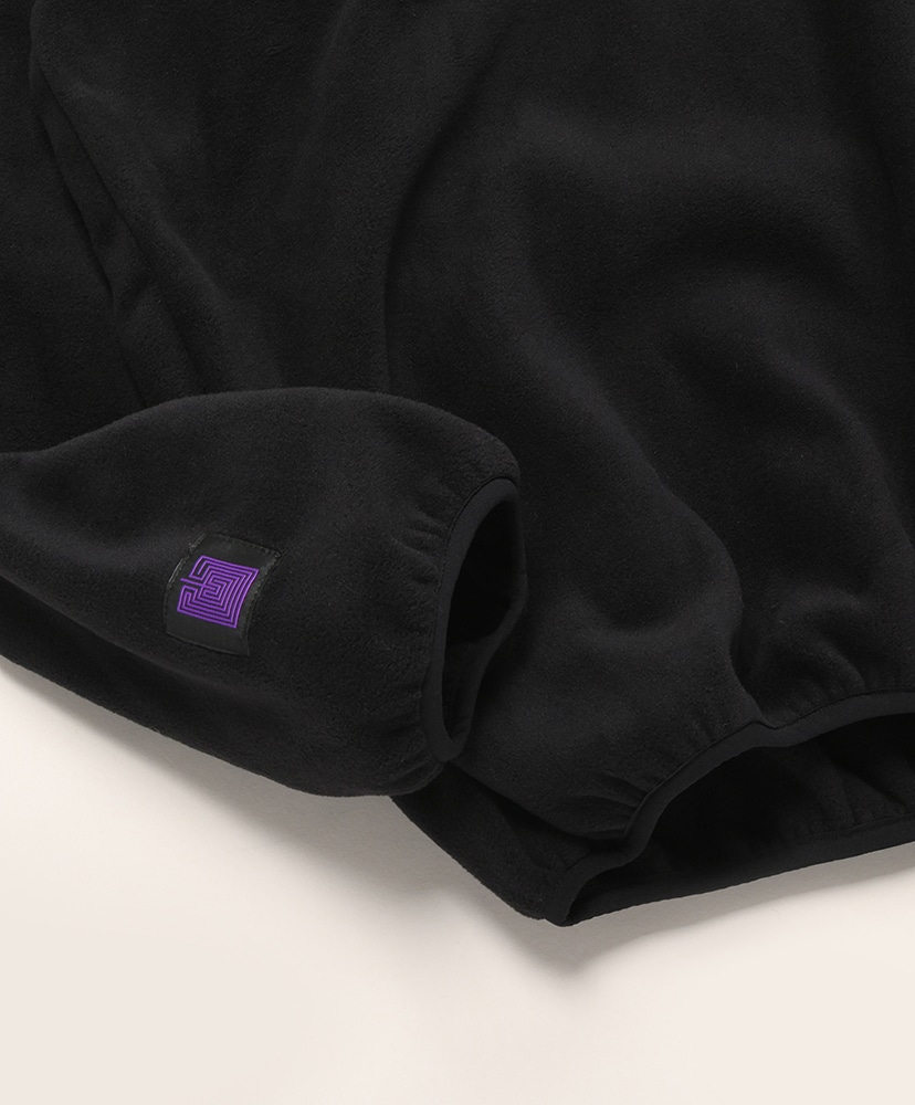 Between Snap Shirt - Poly Fleece Black/ブラック L(MEN)