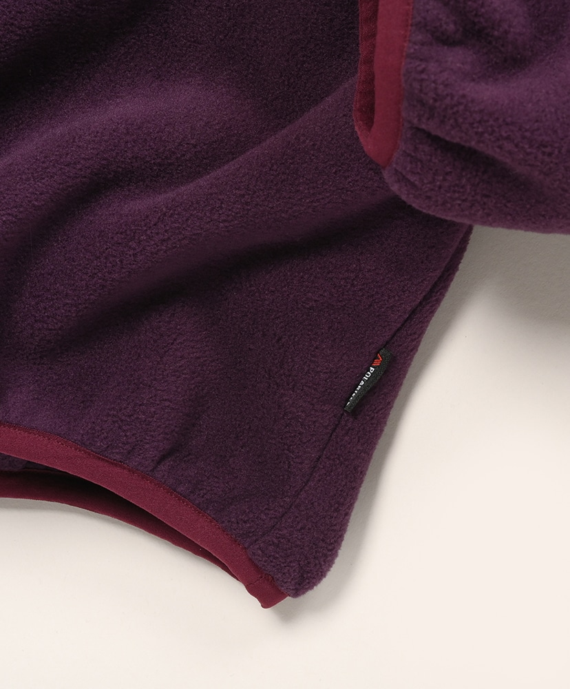 Between Snap Shirt - Poly Fleece Purple/パープル L(MEN)